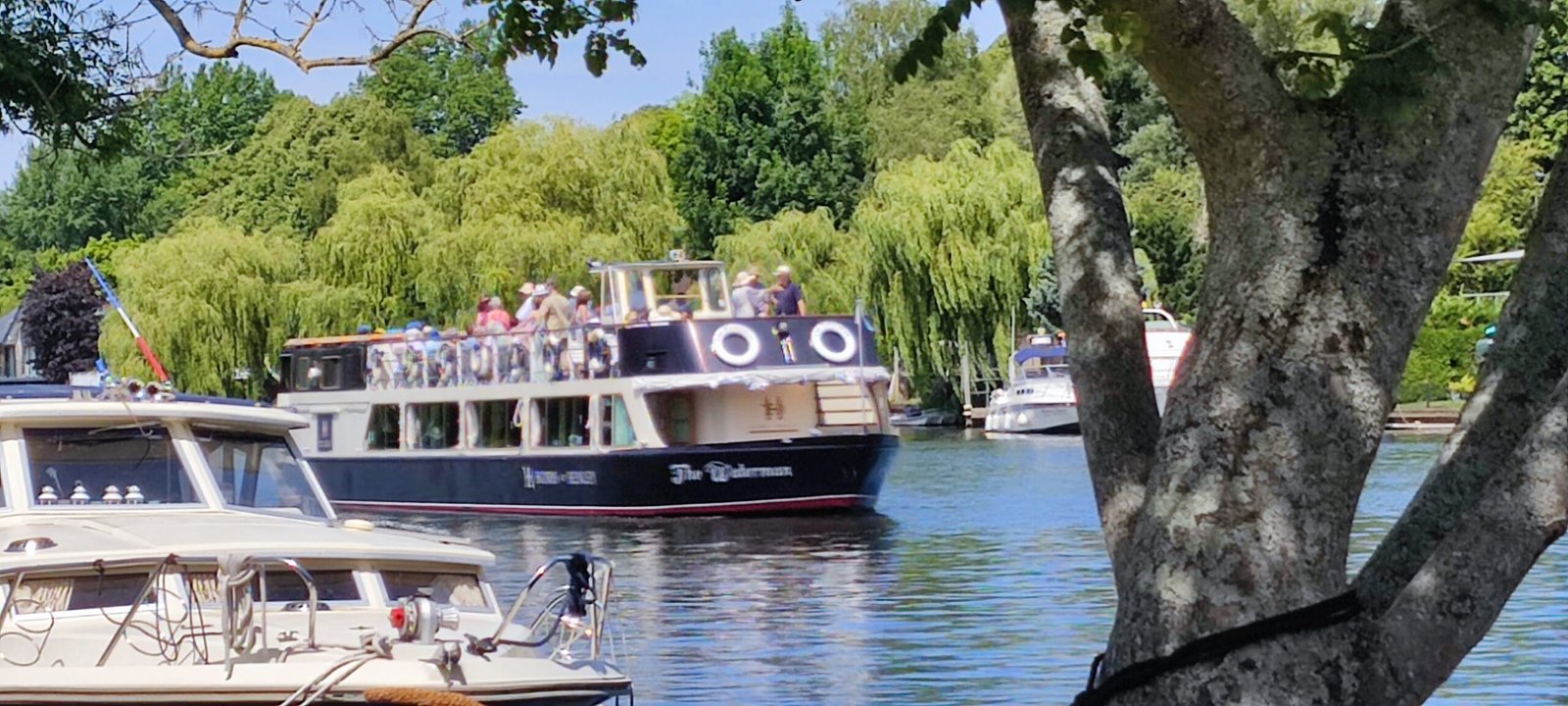Boats on the River Thames in Henley-on-Thames